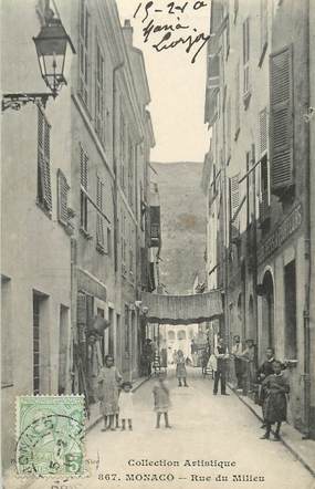 / CPA MONACO "Monaco, rue du milieu"