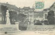 Europe / CPA MONACO "Monté Carlo, monument Berlioz et l'hôtel de Paris"