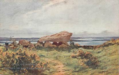 / CPA FRANCE 56 "Ile aux moines" / DOLMEN