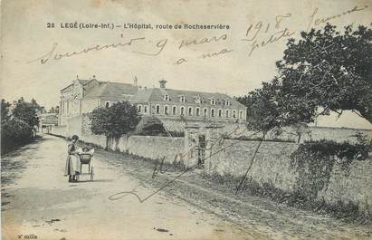 / CPA FRANCE 44 "Legé, l'hôpital, route de Rocheservière"