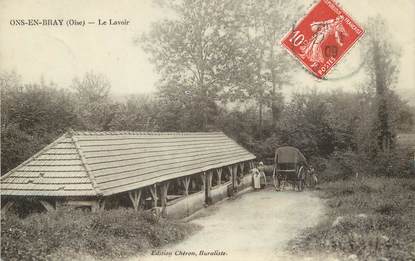 / CPA FRANCE 60 "Ons en Bray, le lavoir"