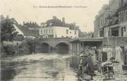 18 Cher / CPA FRANCE 18 "Saint Amand Montrond, Pont Paquet"