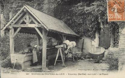 / CPA FRANCE 72 "Vouvray, le Pissot" / LAVOIR