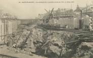44 Loire Atlantique CPA FRANCE 44 "Saint Nazaire, les travaux de la nouvelle entrée du Port, 1904"