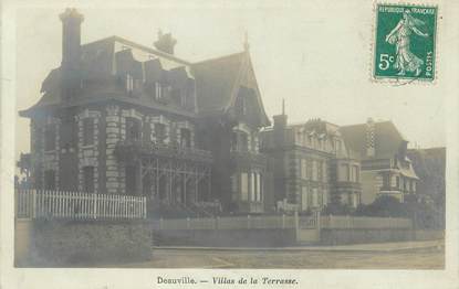 / CPA FRANCE 14 "Trouville, villas de la terrasse"