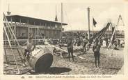 14 Calvado / CPA FRANCE 14 "Deauville plage Fleurie, stade du club des canards"