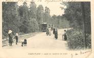 62 Pa De Calai CPA FRANCE 62 "Paris Plage, arrivée du Tramway en forêt" / TRAIN