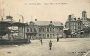 14 Calvado / CPA FRANCE 14 "Honfleur, place Thiers et le Théâtre"