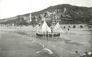 14 Calvado / CPSM FRANCE 14 "Houlgate, vue sur la plage et le bois de Boulogne "