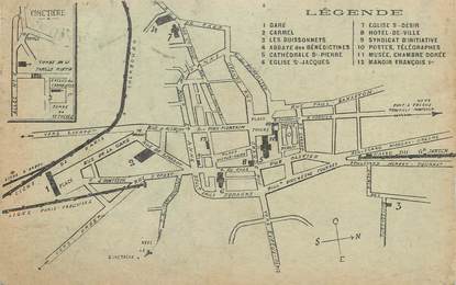 / CPA FRANCE 14 "Lisieux, le Lexovien" / JOURNAL / IMPRIMERIE / CARTE PUBLICITAIRE