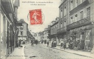 14 Calvado / CPA FRANCE 14 "Pont l'Evêque, la grande rue Saint Michel"