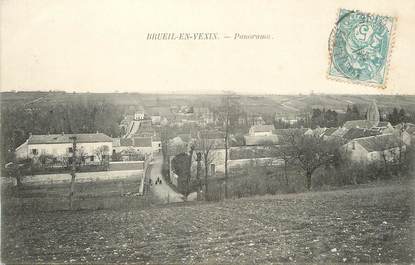 / CPA FRANCE 78 "Brueil en Vexin, panorama"