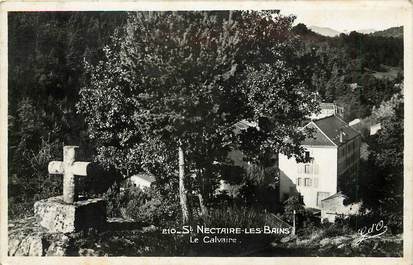 CPSM FRANCE 63 "Saint Nectaire les Bains, le calvaire"