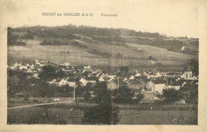 / CPA FRANCE 78 "Aulnay sur Mauldré, panorama"
