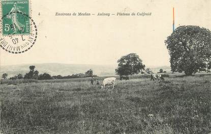 / CPA FRANCE 78 "Aulnay, plateau de Culfroid"