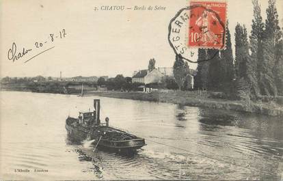 / CPA FRANCE 78 "Chatou, bords de Seine"