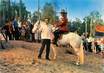 / CPSM FRANCE 60 "Ermenonville, mer de sable, centre attractif Jean Richard" / CHEVAL