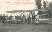 71 SaÔne Et Loire CPA FRANCE 71 "Autun, Aéroplane engagé, 1909" / AVIATION