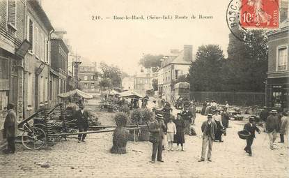 CPA FRANCE 76 "Bosc le Hard, rte de Rouen"