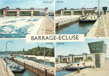 / CPSM FRANCE 78 "Achères A,drésy, le barrage"