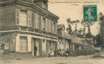 CPA FRANCE 76 "Oudalle, environs de Saint Romain de Colbosc"
