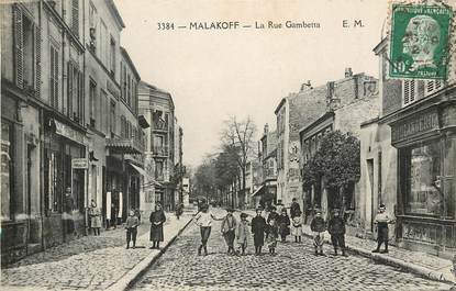 CPA FRANCE 92 "Malakoff, la Rue Gambetta"