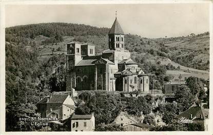 CPSM FRANCE 63 "Saint Nectaire les Bains, L'Eglise"