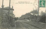 76 Seine Maritime CPA FRANCE 76 "Saint Martin du vivier, la gare"