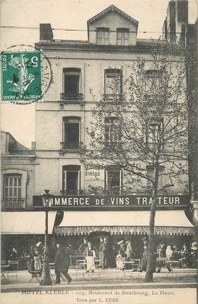 CPA FRANCE 76 "Le Havre, Hotel Kleber"