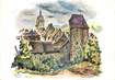 / CPSM FRANCE 68 "Riquewihr, tour des voleurs"