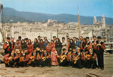 / CPSM FRANCE 20 "Corse, Bastia" / GROUPE FOLKLORIQUE