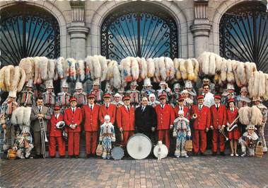 / CPSM FRANCE 62 "Liévin, les Gilles de Lievin" / GROUPE FOLKLORIQUE