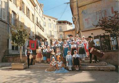 / CPSM FRANCE 13 "Lambesc en Provence" / GROUPE FOLKLORIQUE