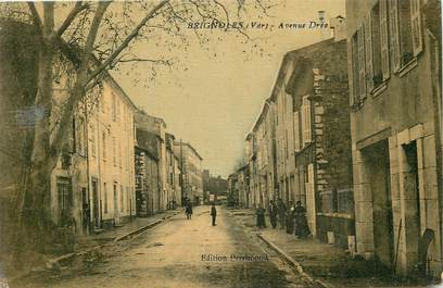 CPA FRANCE 83 "Brignoles, avenue Dréo"