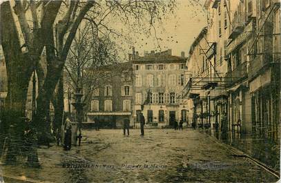 CPA FRANCE 83 "Brignoles, place de la mairie"