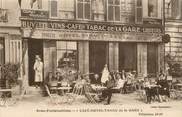 77 Seine Et Marne CPA FRANCE 77 "Avon Fontainebleau, Café Hotel Tabac de la gare"