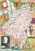 / CPSM FRANCE 25 "Doubs" / CARTE  GEOGRAPHIQUE 