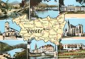 88 Vosge / CPSM FRANCE 88 "Vosges" / CARTE GEOGRAPHIQUE
