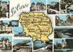 / CPSM FRANCE 23 "Creuse" / CARTE GEOGRAPHIQUE