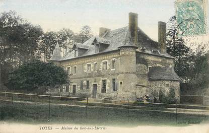 CPA FRANCE 76 "Totes, maison du Bosc aux Lièvres"