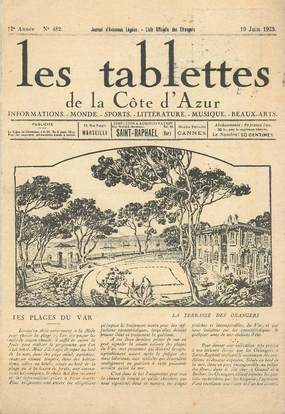 CPA FRANCE 83 " Saint Raphaël, les Tablettes"
