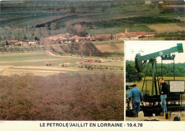 / CPSM FRANCE 54 "Forcelles Saint Gorgon, du pétrole en Lorraine "