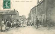 54 Meurthe Et Moselle CPA FRANCE 54 "Matton, Grande rue, sortie du village"