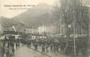 38 Isere CPA FRANCE 38 "Grève générale de Voiron, place de la République"