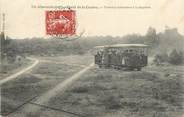 17 Charente Maritime CPA FRANCE 17 "Forêt de la coubre, tramway automoteur à la Bouverie"