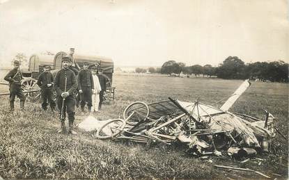 CARTE PHOTO FRANCE 18 "Bourges, accident d 'aviation"