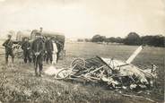 18 Cher CARTE PHOTO FRANCE 18 "Bourges, accident d 'aviation"