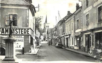 / CPSM FRANCE 03 "Le Mayet de Montagne, rue Francisque Driffort"