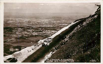 CPSM FRANCE 63 "Autoroute vers Clermont Ferrand"