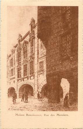 / CPA FRANCE 17 "La Rochelle, maison renaissance, rue des Merciers"